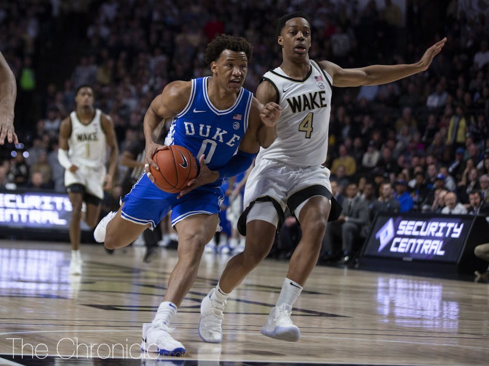 Wendell Moore Jr. paced the Blue Devil offense.