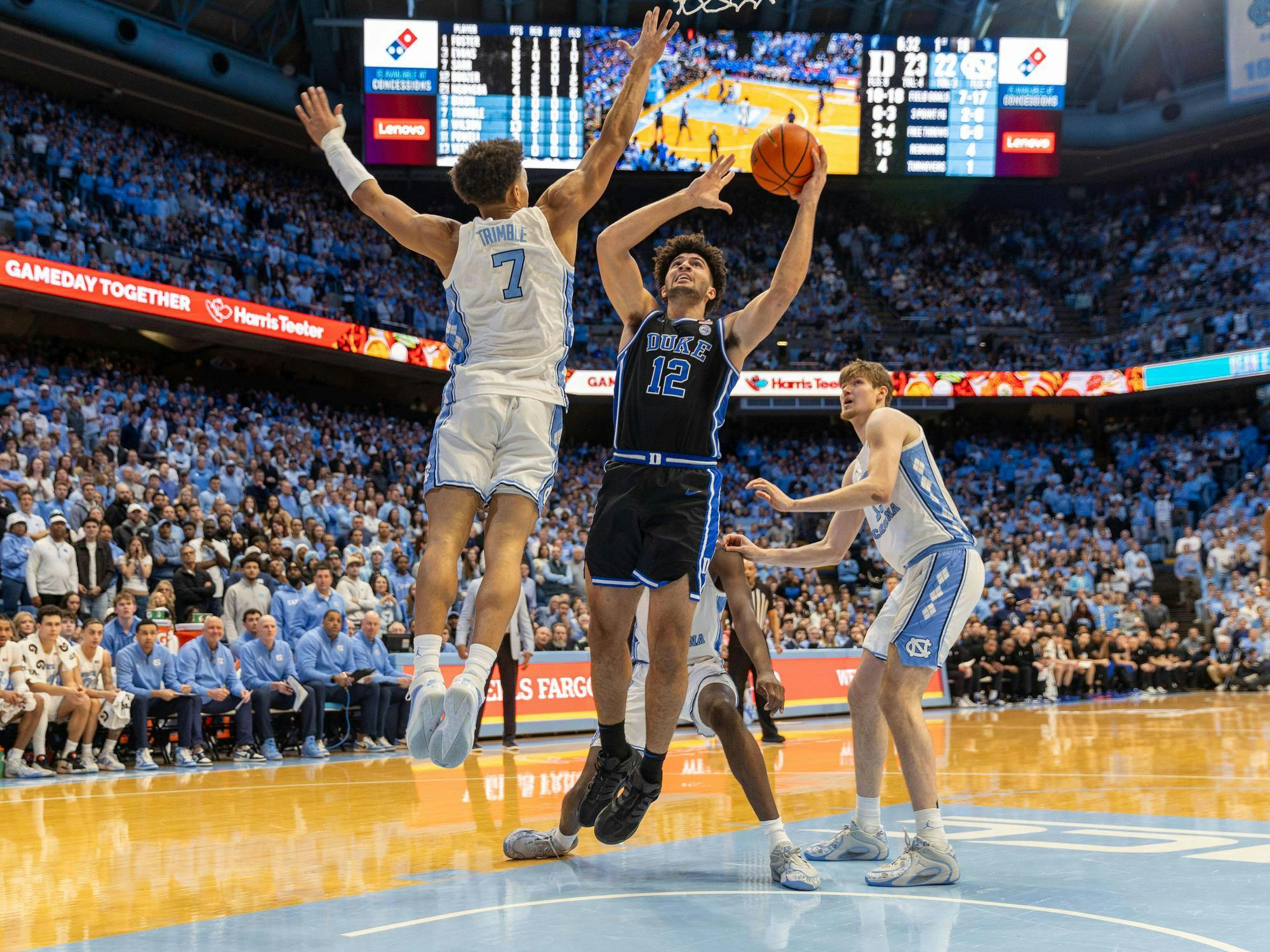 DEATH BY SETH: No. 14 North Carolina mounts late surge against No. 4 ...