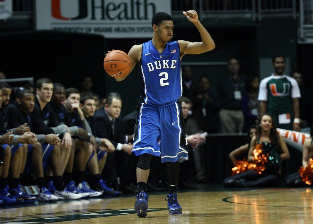 Senior Quinn Cook was named as a captain of the 2014-15 squad and has set his sights on bringing along the talented freshman class in order to hang a banner in Cameron at season’s end.