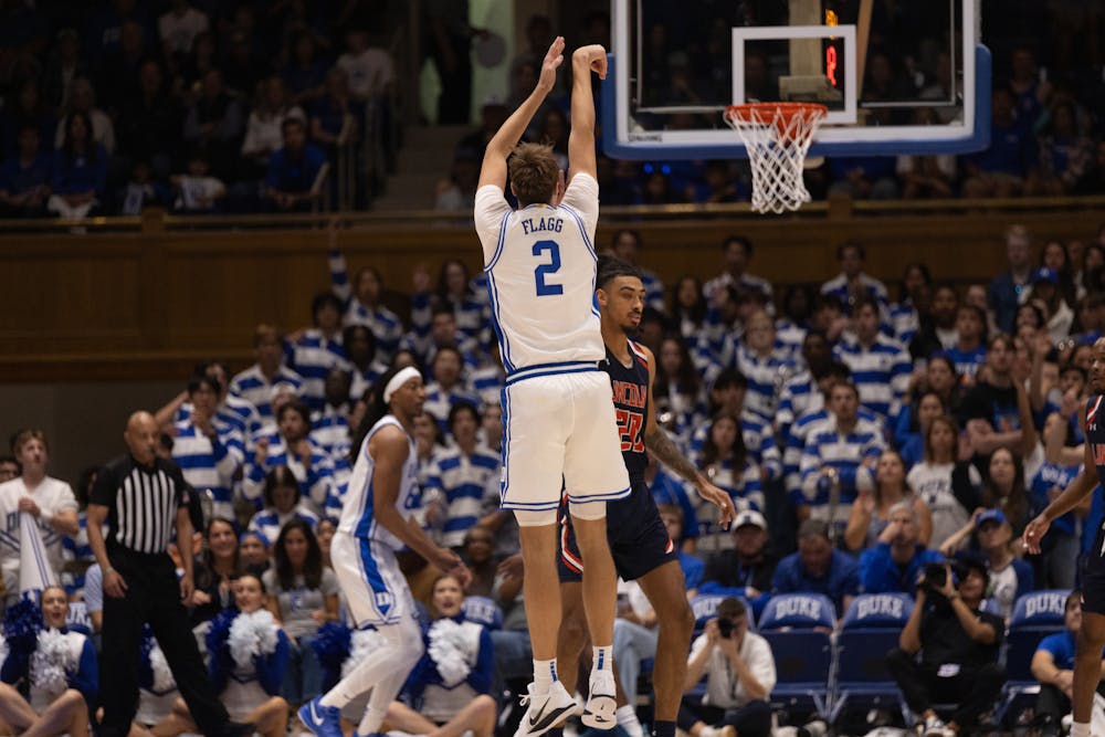 Cooper Flagg filled up the statsheet in Duke's win against Lincoln. 