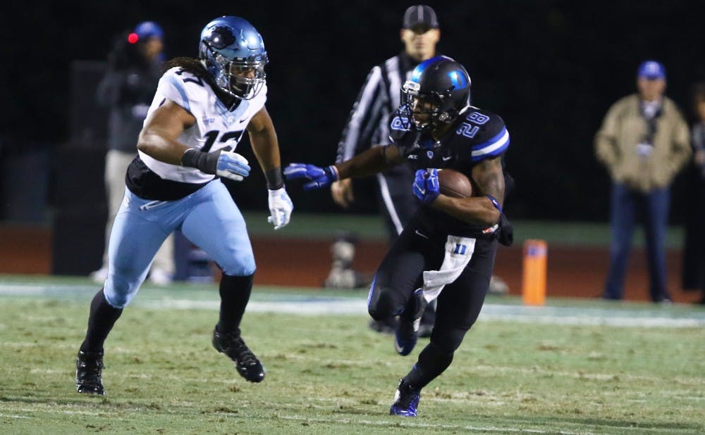 <p>Senior running back Shaquille Powell lost his younger brother, Malachi Briggs, to cancer in mid-June, one of many tragedies the Blue Devils have dealt with off the field in recent years.</p>