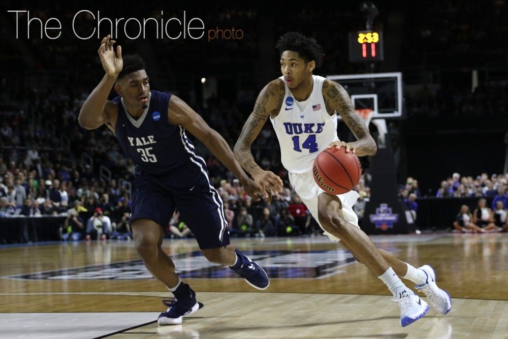 <p>Former Duke swingman is expected to be a top-two pick in next Thursday's NBA Draft.</p>