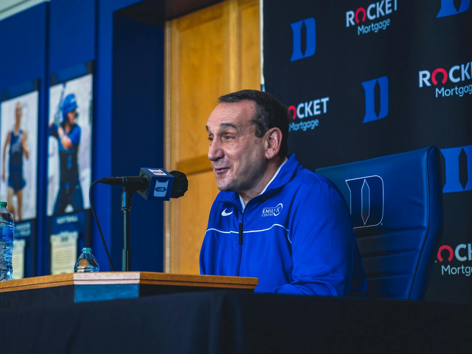 Coach K will be back on the sidelines as head coach Saturday afternoon. 