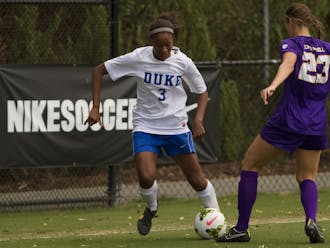 Duke freshman Imani Dorsey netted a goal and assisted on another in the Blue Devils' 3-0 victory against Pittsburgh.