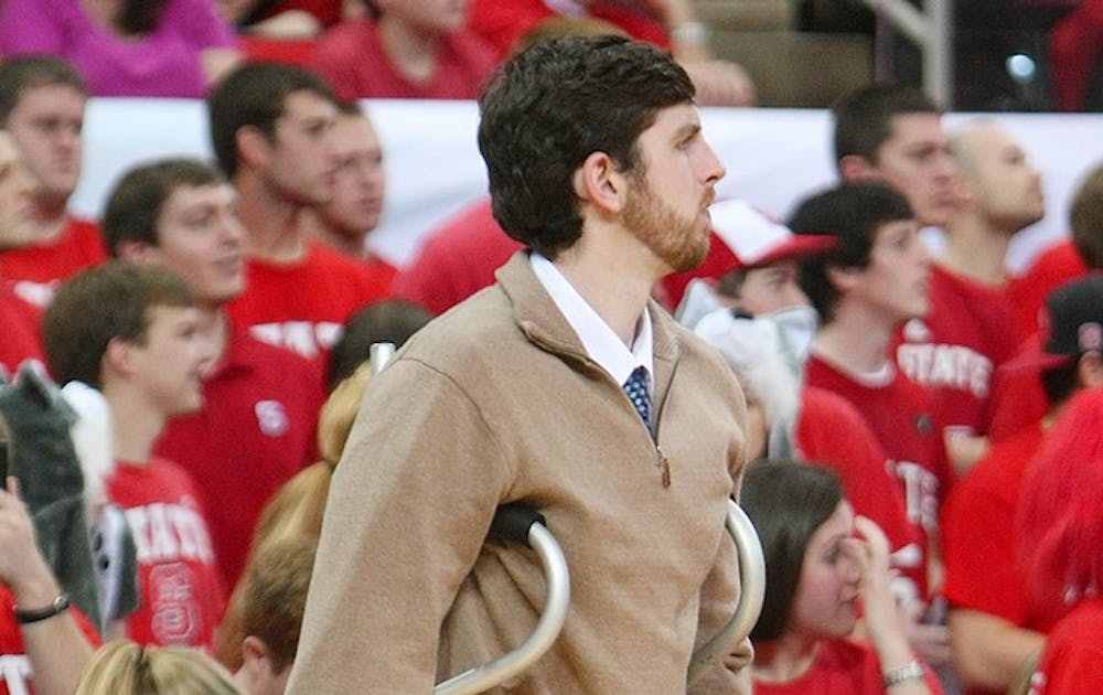 The No. 1 Duke men's basketball team's undefeated record was spoiled with a loss to N.C. State 84-76 at the PNC Arena in Raleigh. Without senior forward Ryan Kelly, the Blue Devils were unable to contain Wolfpack junior C.J. Leslie, who grabbed 18 rebounds and scored 16 points.