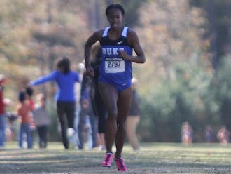 Senior Cydney Ross concluded her cross country career with a first-place finish at the Three Stripe Invitational.