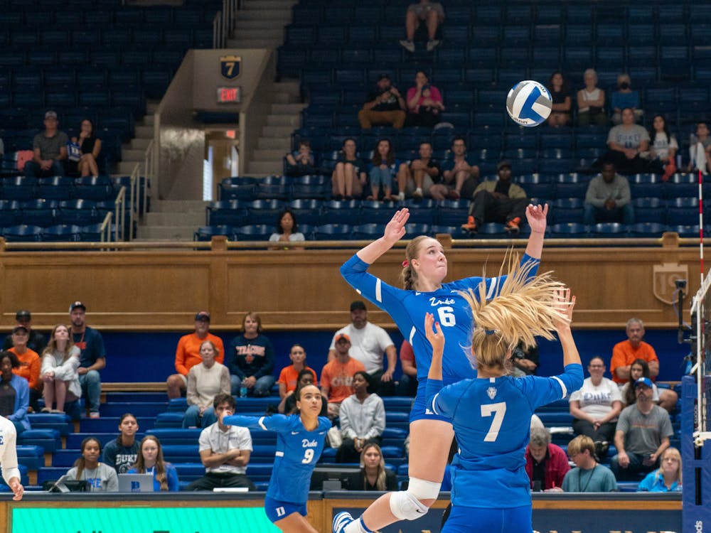 Grace Penn and Rylie Kadel were key factors in Duke's two wins this weekend.