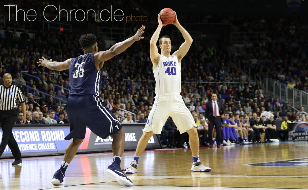 <p>Marshall Plumlee was a major contributor and valuable leader for Duke this season after being a role players for his first three years in Durham.</p>