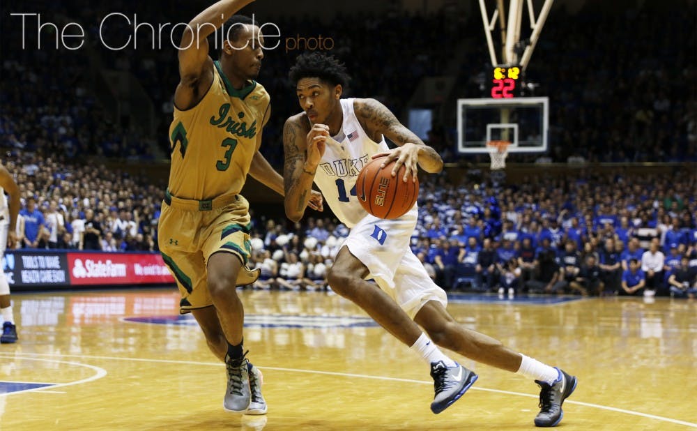 <p>Ingram has been serving as a stretch four for Duke since Amile Jefferson's injury, and poses a matchup problem for opposing defenses due to his combination of shooting prowess and driving ability.</p>