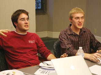 Members of the Duke University Student Dining Advisory Committee heard a presentation from the Great Hall and suggested improvements for the eatery at their meeting Monday.