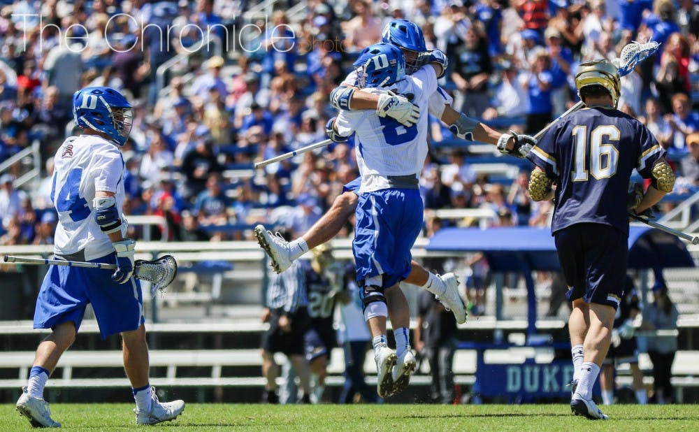 <p>The Blue Devils have won seven of their last eight games led by a suffocating defense.</p>