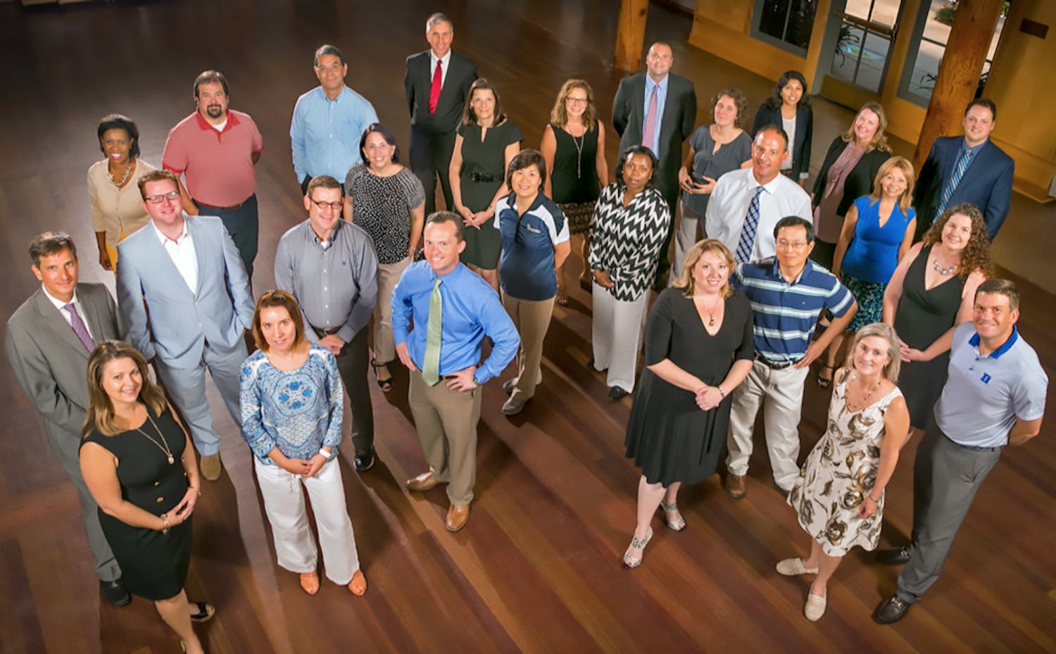 The 26 participants of the Duke Leadership Academy included employees in the Divinity School, Duke Athletics and the Law School, among others.&nbsp;
