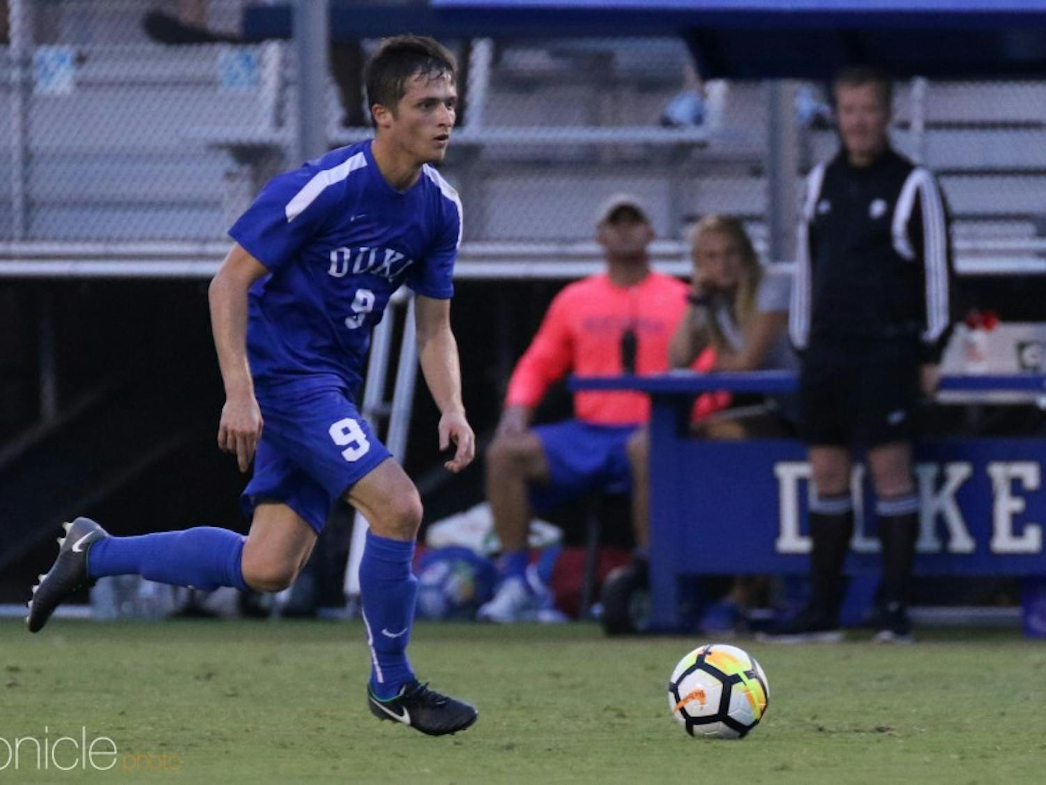 Daniele Proch buried a shot in the fourth minute to open the scoring for Duke Friday.