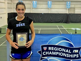 Sophomore Beatrice Capra gutted out a three-set victory to capture the singles title at the ITA Carolina Regional.