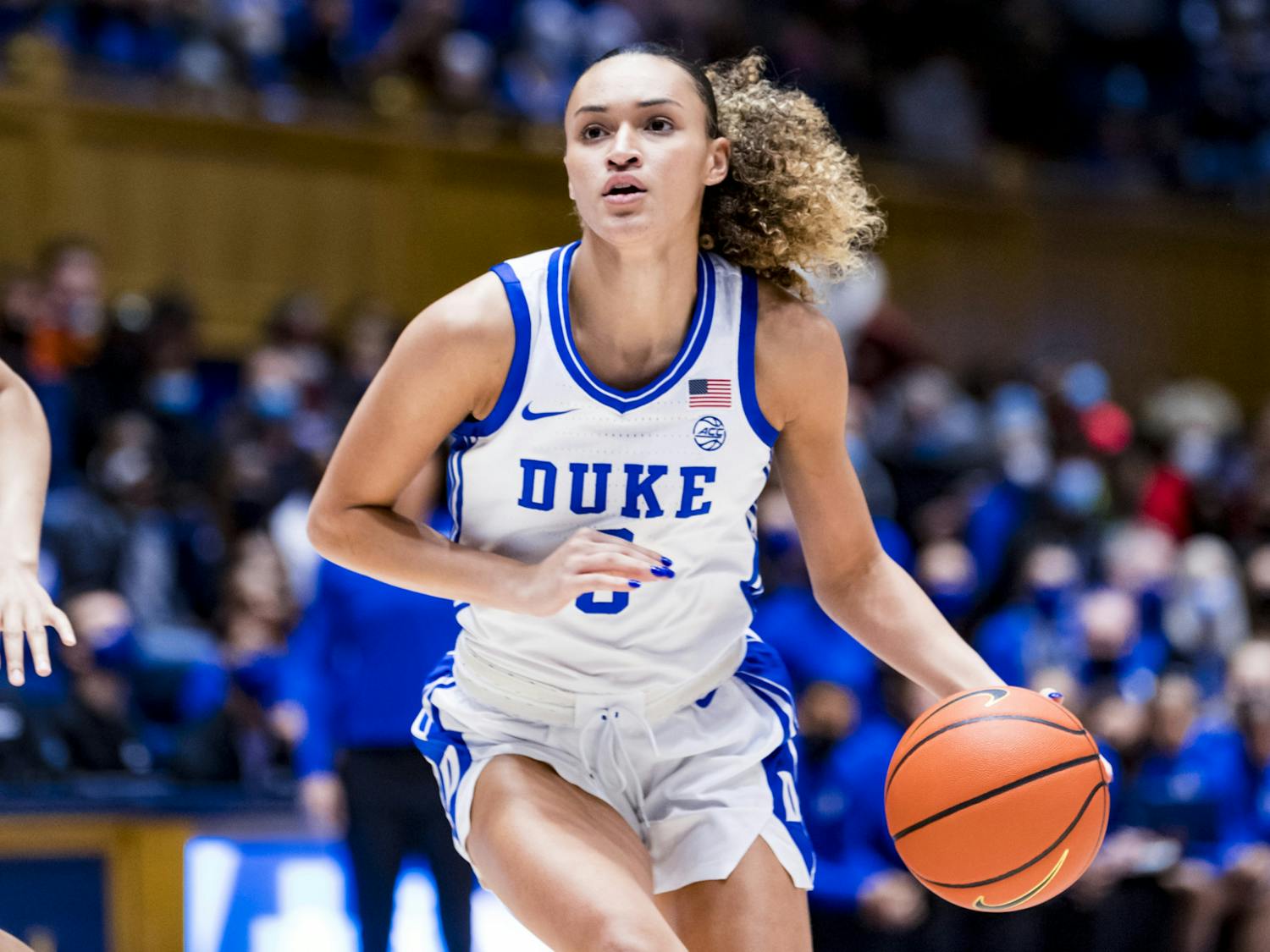 Celeste Taylor has not played since Duke's Jan. 9 game against Syracuse due to an upper body injury she suffered during that contest. 