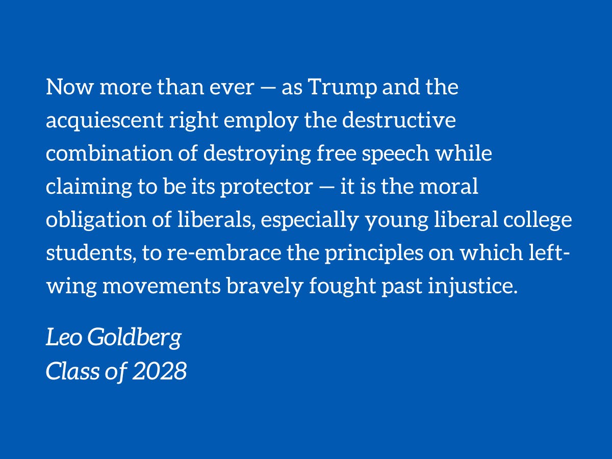 It's time for the left to reclaim free speech - The Duke Chronicle