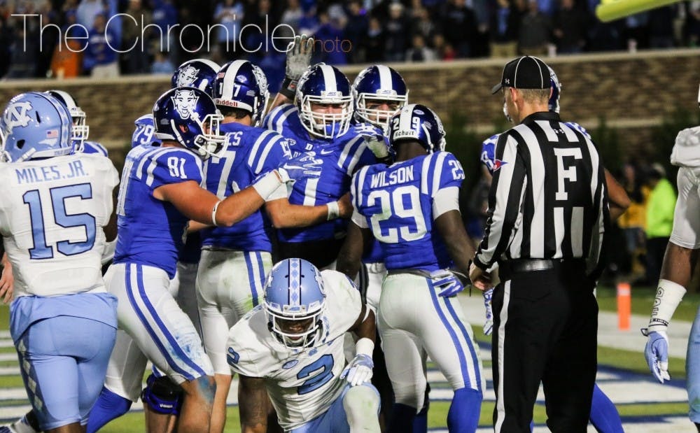 <p>Duke football has earned a Public Recognition Award all 12 years the honor has existed.</p>
