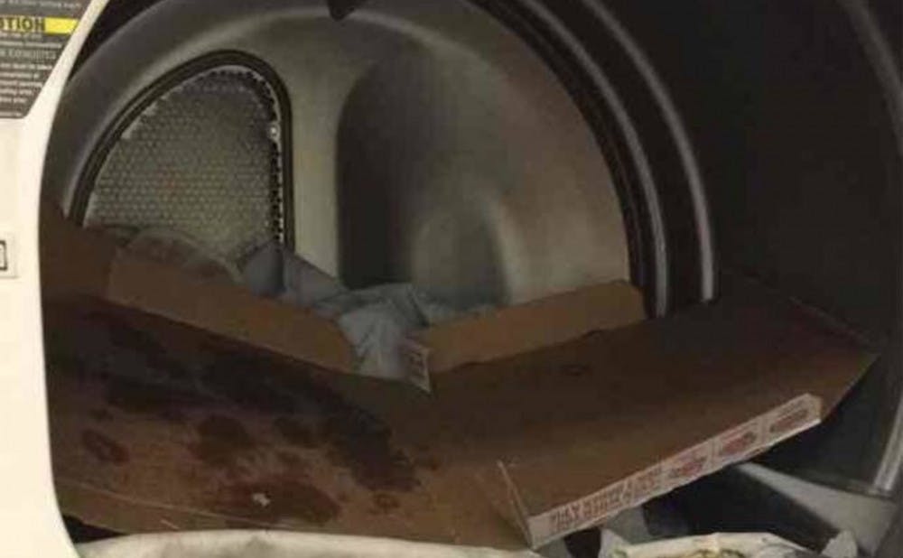 <p>Another East Campus fire caused a residence hall to be evacuated Monday&mdash;a student found a pizza box in a dryer before the fire alarm was activated.</p>