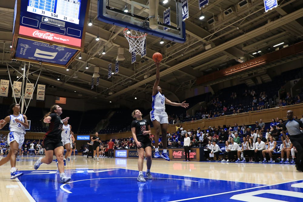 Duke thrived in transition during Saturday's exhibition win.