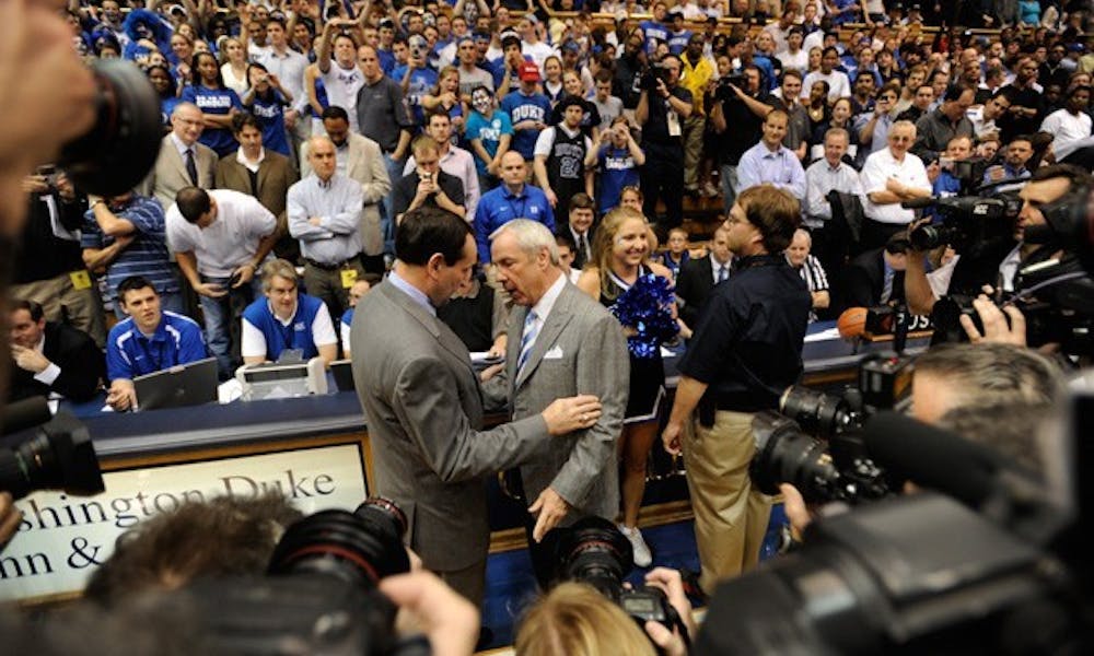 Krzyzewski and Williams have a long history coaching against one another.