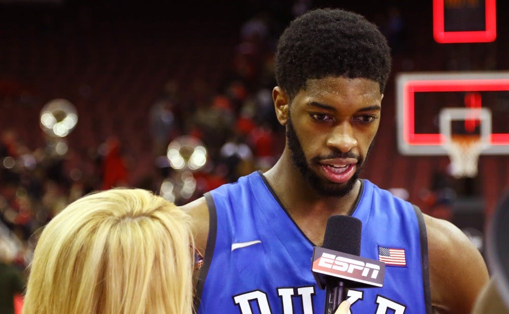 Amile Jefferson's career-high 19 points earned him a postgame interview on ESPN.
