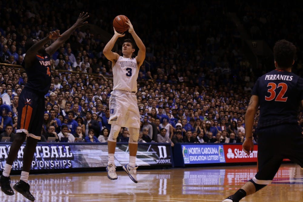 Sophomore Grayson Allen vaulted himself onto the national stage last year in the NCAA tournament with a breakout performance in the Final Four, but will be the focus of opposing defenses this time around.