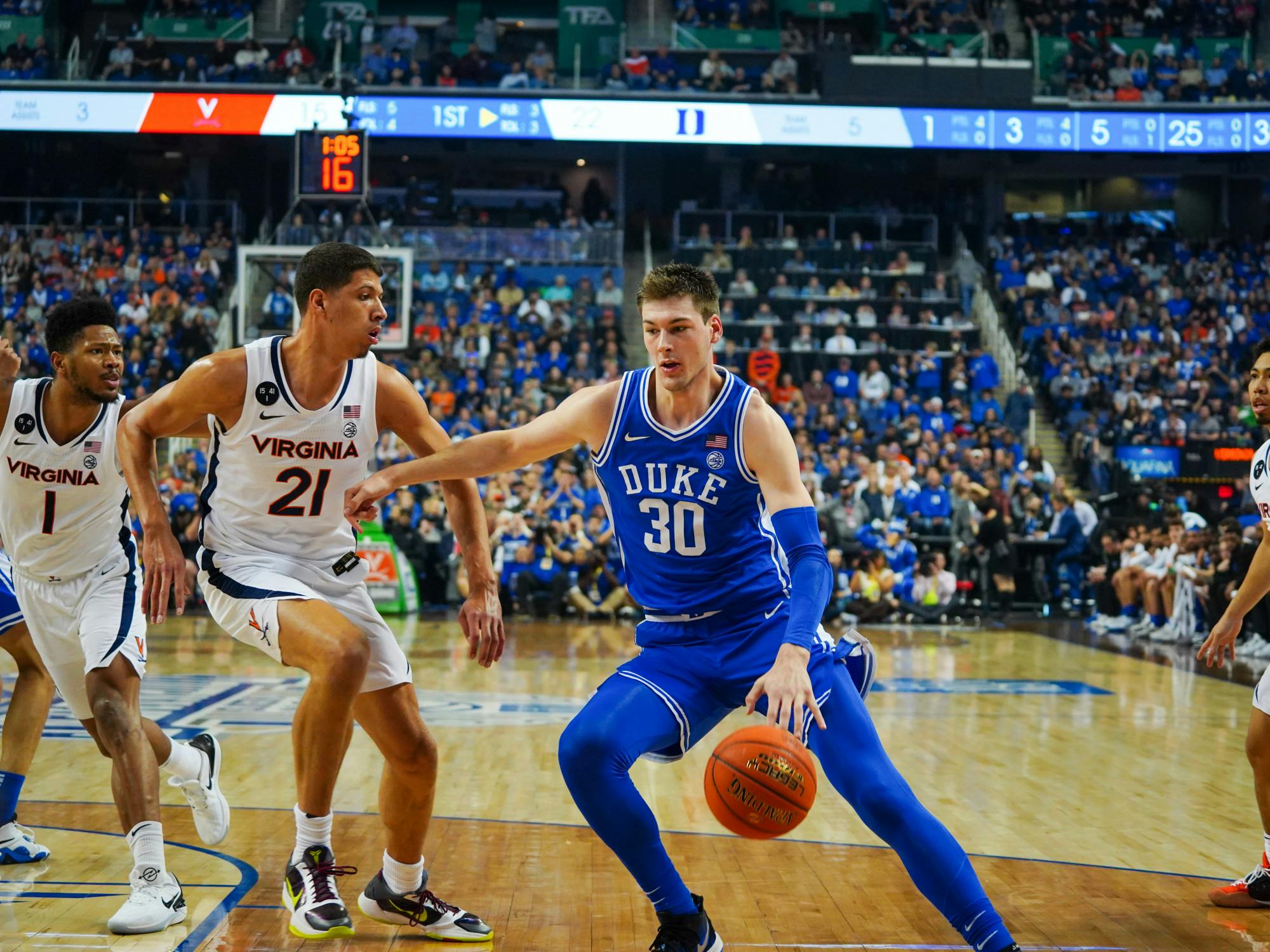 5 Observations From Duke Men's Basketball's First Half Against Virginia ...