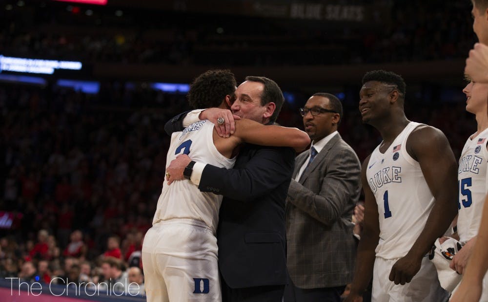 Coach K will retire at the end of the 2021-22 season.
