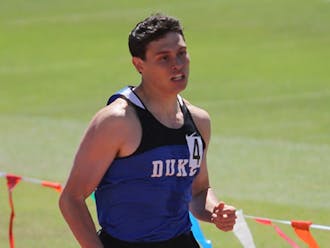 Curtis Beach is one of four Blue Devils who earned All-America honors at the NCAA Outdoor Track and Field Championships.