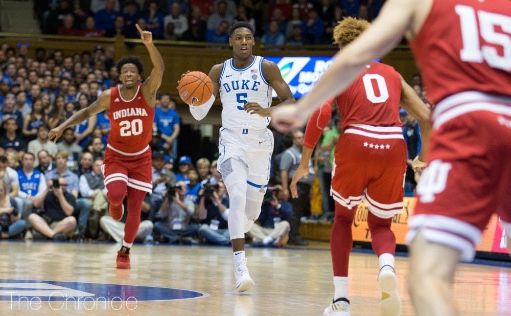 R.J. Barrett excelled guarding Romeo Langford and will face another test with Princeton off-ball threats.