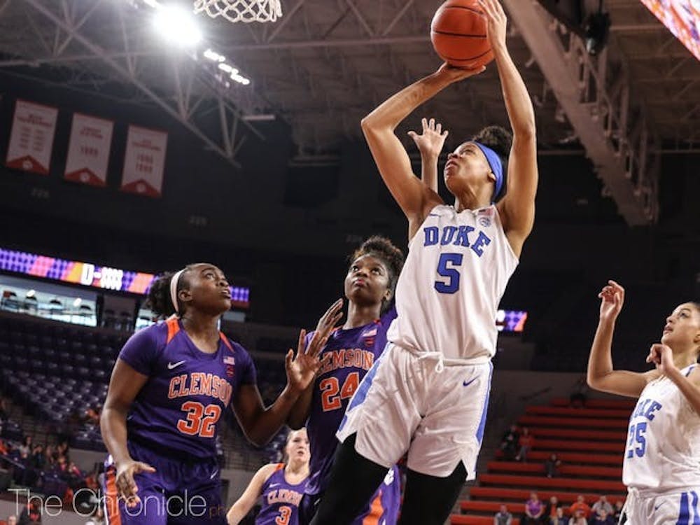 Can Leaonna Odom and the Blue Devils hold off the Yellow Jackets Sunday?