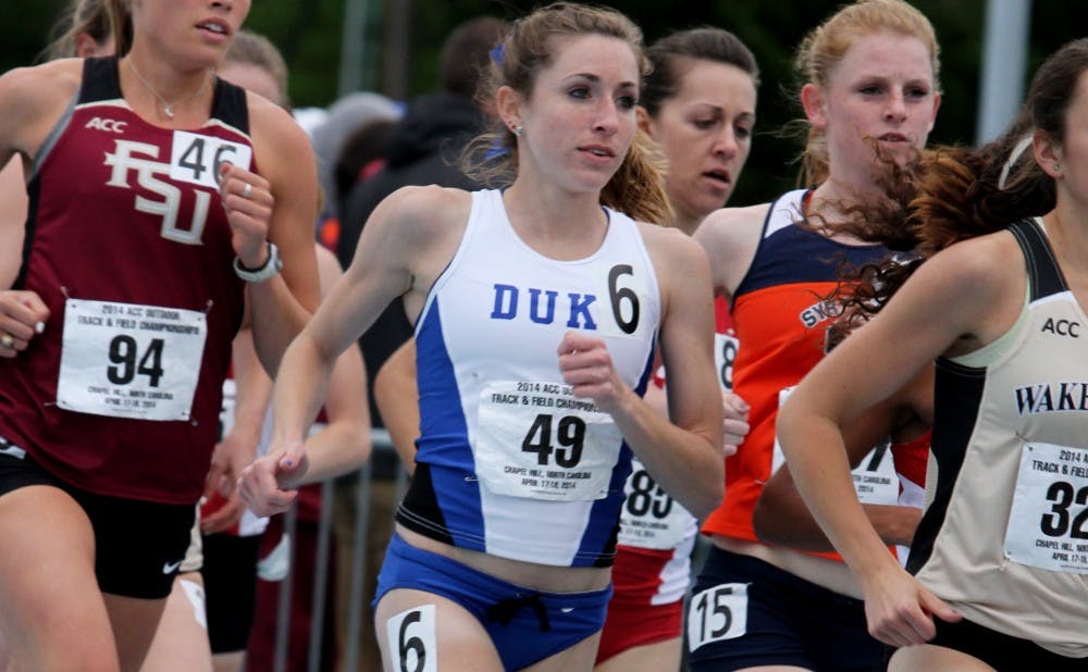 Juliet Bottorff led a group of seven Blue Devils that qualified for NCAA Championships at the East regionals this weekend.