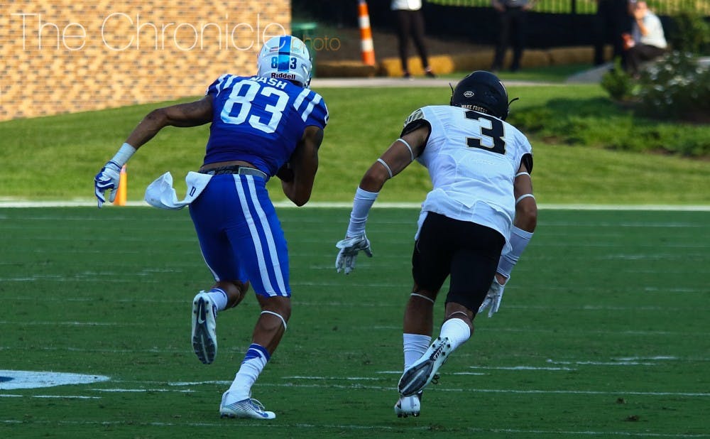 <p>Duke may need a couple big plays downfield in the passing game to wide receiver Anthony Nash and company to spark a struggling offense.</p>