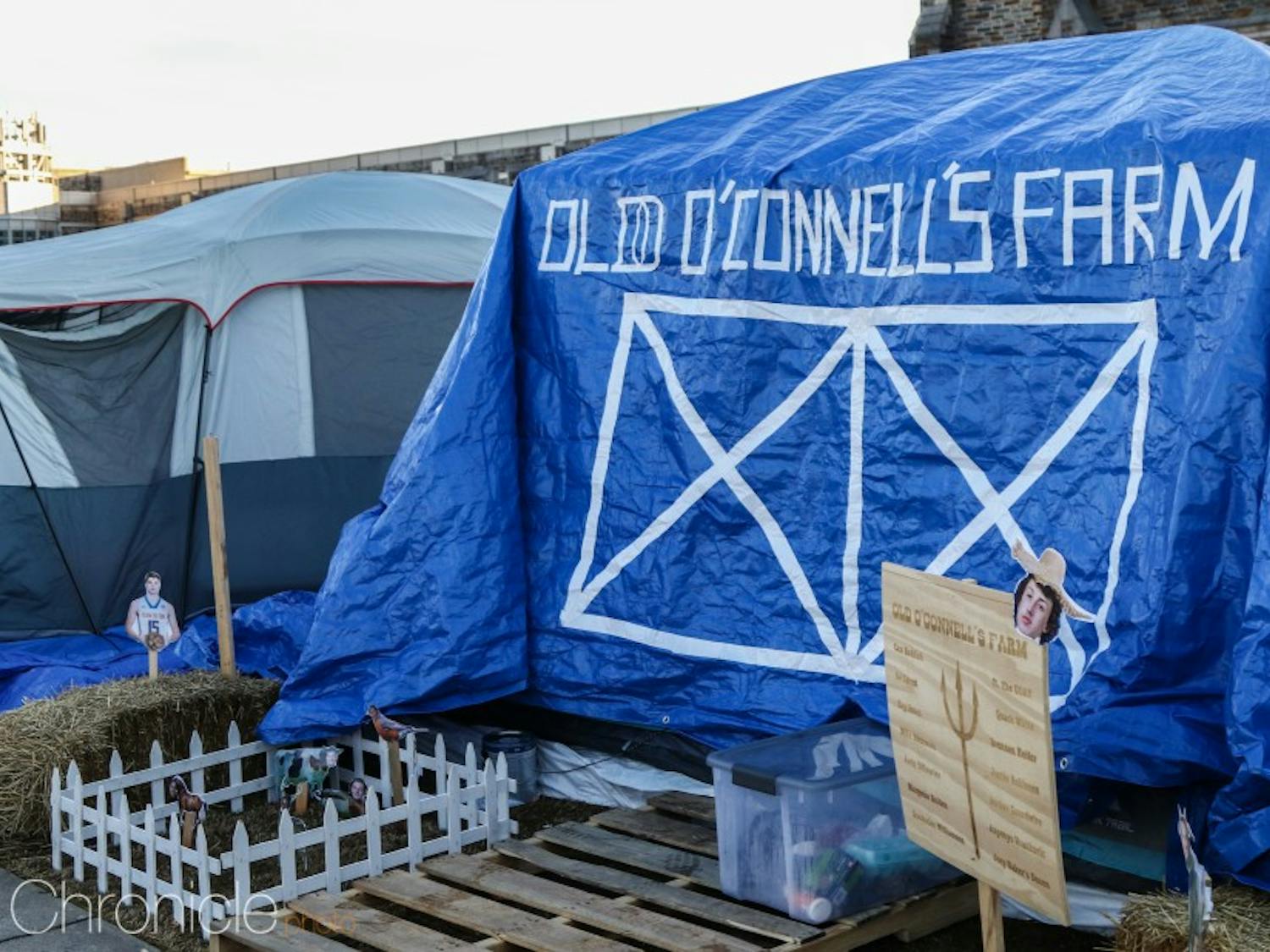 Photography Editor Sujal Manohar stopped by Krzyzewskiville to find the most interesting and creative tents of the 2019 tenting season.&nbsp;