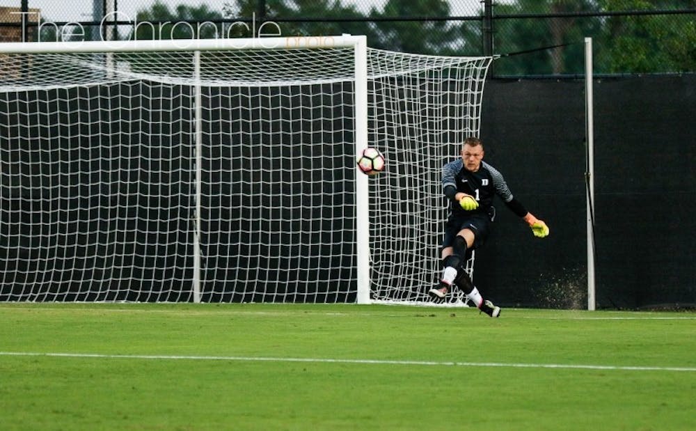<p>Graduate student Robert Moewes made six saves Friday&nbsp;but was unable to keep a potent Virginia Tech offense off the board.</p>