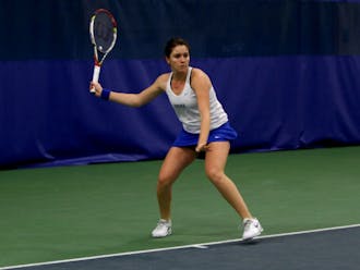 Ester Goldfeld recovered from a loss in the consolation singles bracket to earn a blowout victory against Sofie Oyen of Florida.