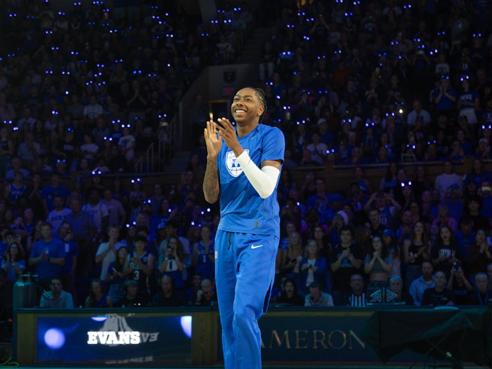 Isaiah Evans brings his trademark energy during Countdown to Craziness.