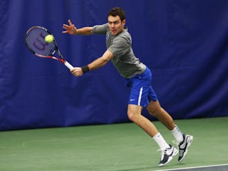 The Blue Devils recovered from early losses in doubles play to take a 4-2 victory against rival North Carolina to win the ITA Kick-Off Weekend.