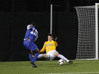 Sophomore Luis Rendon scored the equalizer for Duke as the Blue Devils needed a late rally to tie Wake Forest 2-2.