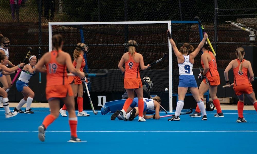 No. 2 Duke field hockey falls to No. 8 Virginia in double overtime