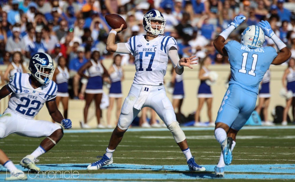 <p>Daniel Jones could not get any offense going after the first quarter, throwing for fewer than 200 yards for the second straight week.</p>