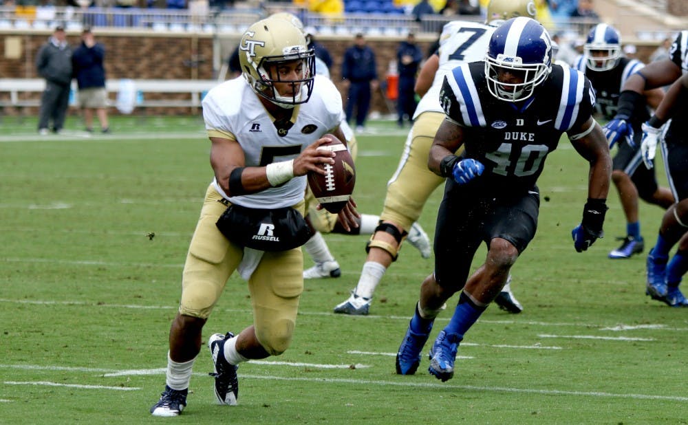 <p>Georgia Tech was the preseason favorite to win the ACC Coastal Division but has yet to pick up a win in conference play, an example representative of a national trend in which teams deemed to be preseason powerhouses have fallen far short of expectations.</p>