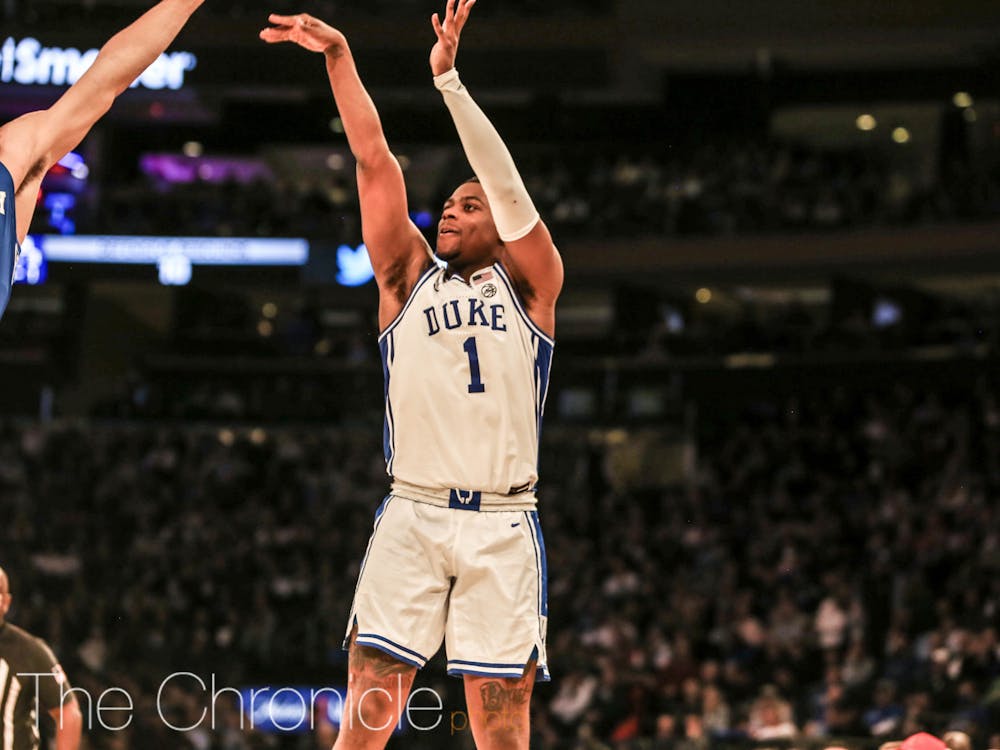 <p>Freshman Trevor Keels paced Duke with 19 points on an 8-of-13 mark from the field.&nbsp;</p>