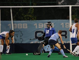 Redshirt junior goalkeeper Lauren Blazing will be one of the Blue Devils’ returning leaders and will provide some stability in the net for Duke.