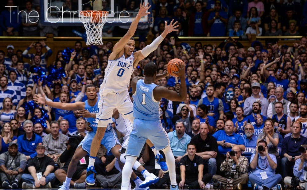 Jayson Tatum could pose a matchup problem for the Cavaliers with his athleticism as a swingman&mdash;strong play from Justise Winslow and Brandon Ingram powered the Blue Devils in past contests against Virginia.&nbsp;