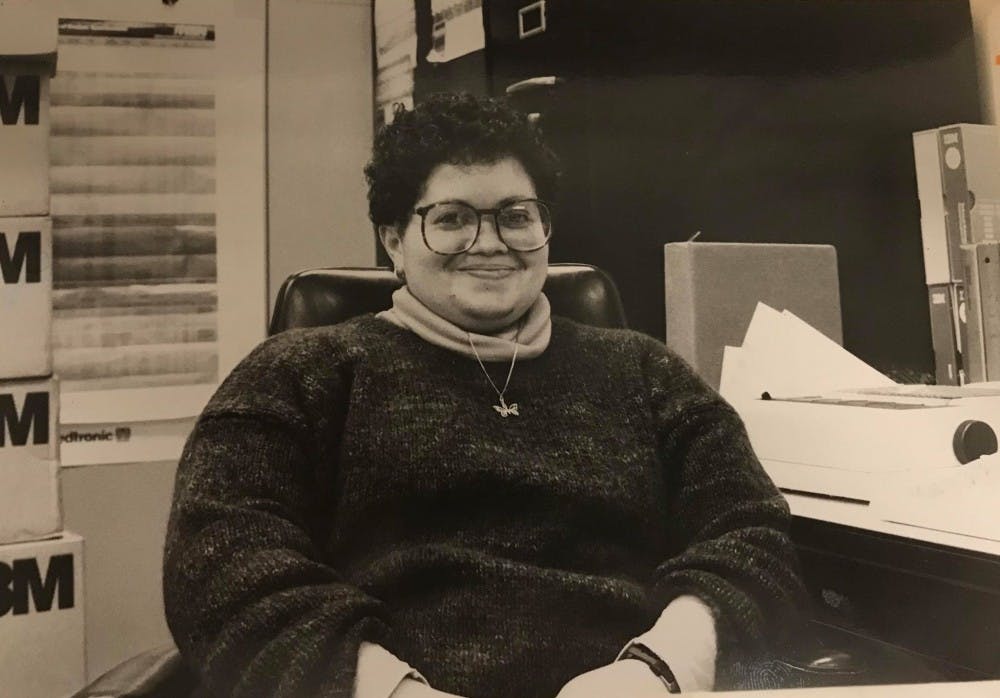 Dr. Brenda Armstrong, Feb. 1, 1985 | Photo by Will Hicks