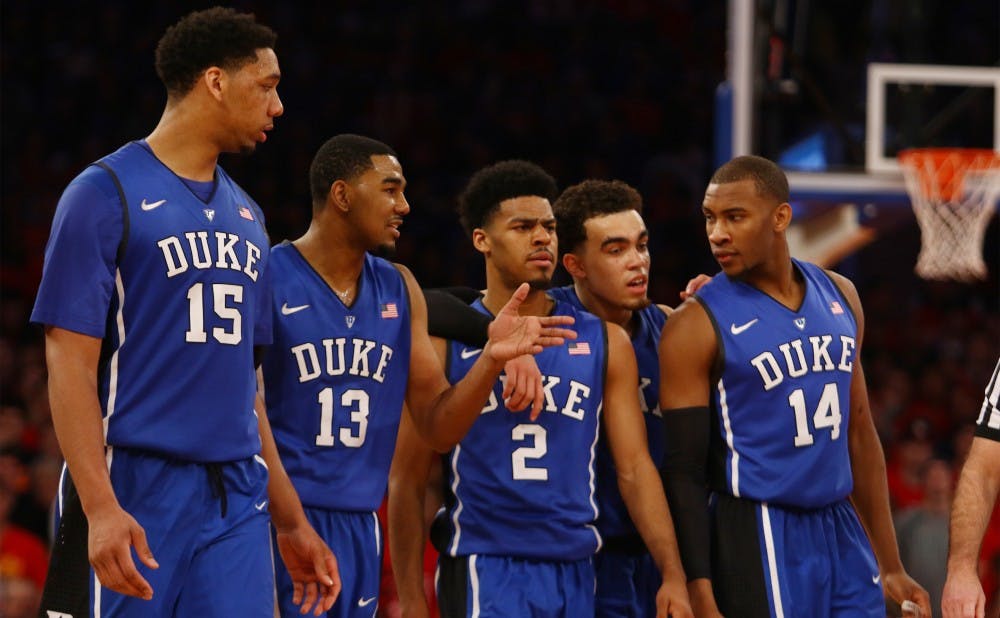 The Blue Devils have one of the toughest stretches of the season following their comeback victory against St. John’s Sunday, as Duke must now travel to No. 8 Notre Dame and No. 3 Virginia to close the week.