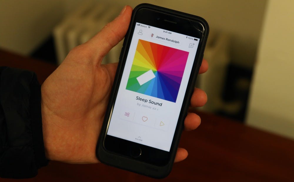 <p>Sophomore Ben Snow hopes to launch his app, which takes a user's friends' music tastes into account, exclusively at Duke in April.&nbsp;</p>