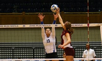 Sophia Dunworth led Duke with 12 kills against Penn State and was named to the Regional All-Tournament team.