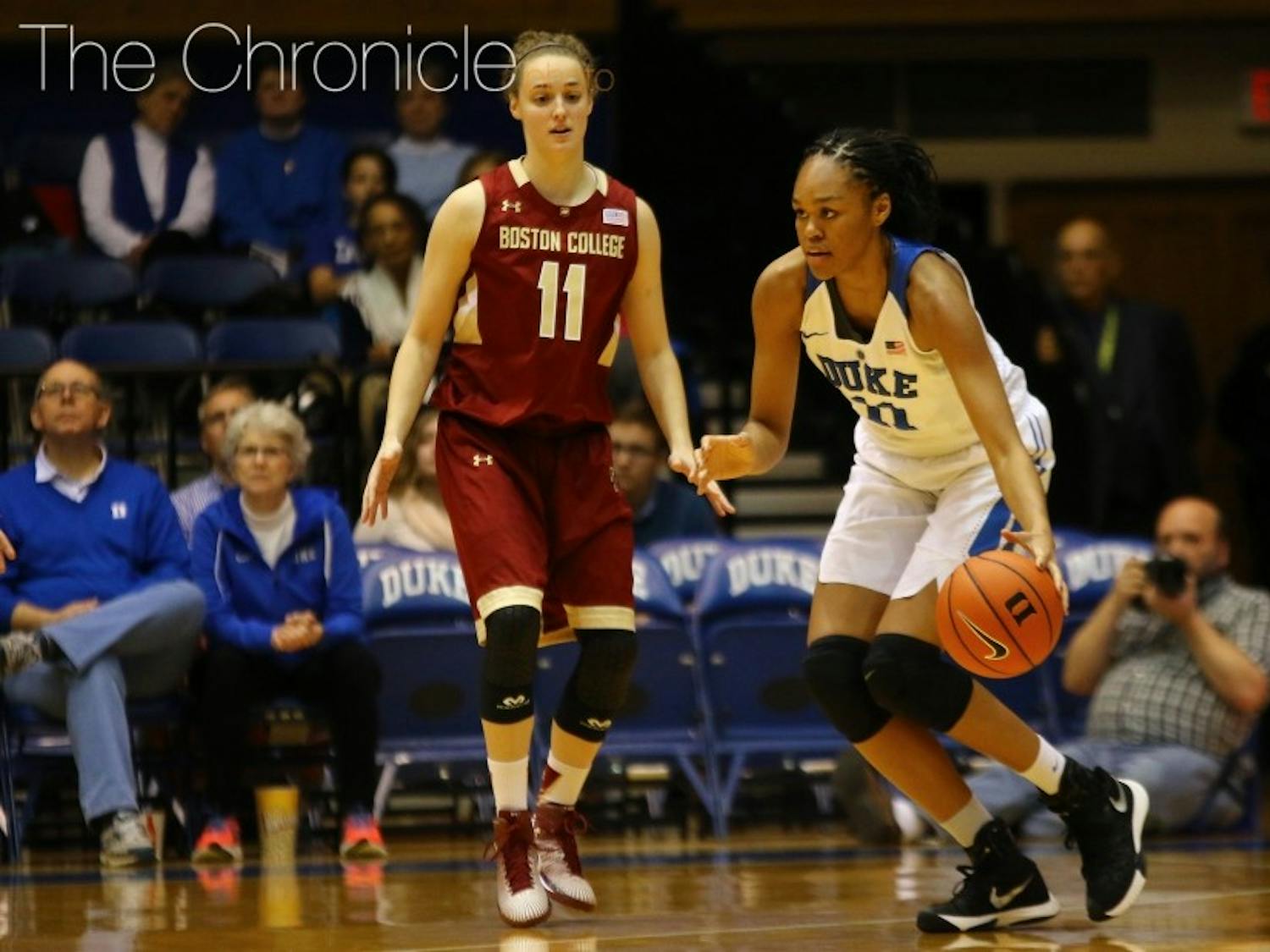 Sophomore Azurá Stevens will lead the Blue Devils into her third regular-season meeting against North Carolina, trying to keep her perfect record against her Tobacco Road rivals intact.